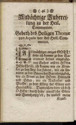 [Communion-Gebether.]
