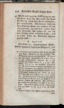 §. 134 u. 136.