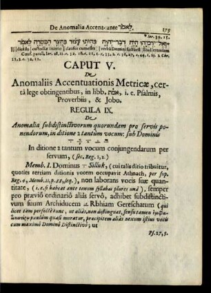 Caput V. De Anomaliis Accentuationis Metricae ...