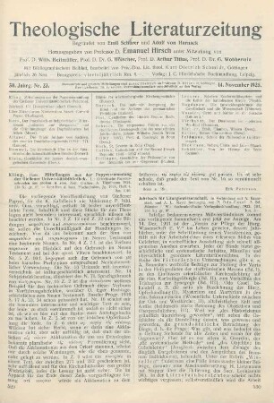 530-531 [Rezension] Casel, Odo (Hrsg.), Jahrbuch für Liturgiewissenschaft. 3. Bd