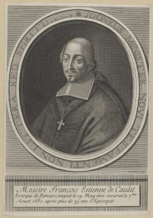 Bildnis des François Etienne de Caulet