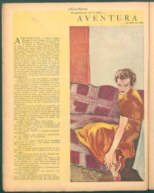 Aventura : Cuento por H. J. Gerona