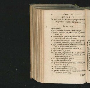 Caput IV. De Arbore Affinitatis eiusq; coputatione.