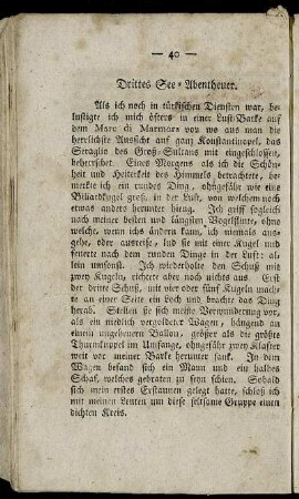 Drittes See-Abentheuer