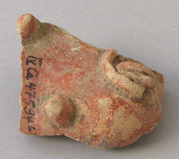 Fragment of a clay vessel