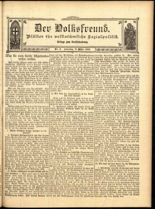 Ausgabe vom Sonntag, den 08. März 1908.