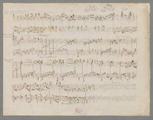 Keyboard pieces, pf, Sketches - BSB Mus.ms. 10105 : [without collection title]