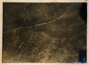 Foto des Grabensystems nördlich der Straße Mesnil - Massiges (Luftbild)