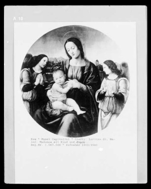 Madonna mit Kind und Heiligen