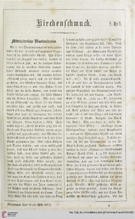 7: Mittelalterliche Wandmalereien