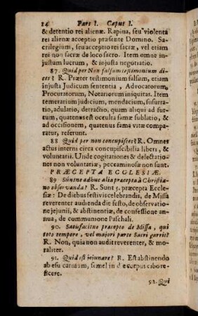 14-23, Praecepta Ecclesiae; Sacramenta; Indulgentia