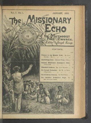 No. 1. January, 1900