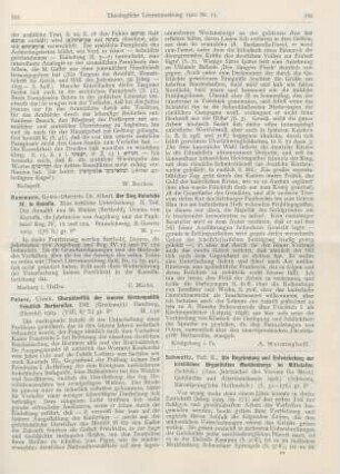 393 [Rezension] Dammann, Albert, Der Sieg Heinrichs IV. in Kanossa. Eine kritische Untersuchung. II. Teil