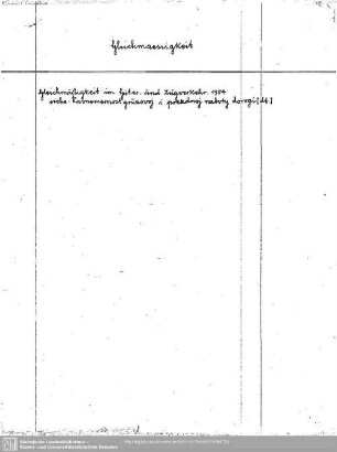 Gleichmaessigkeit