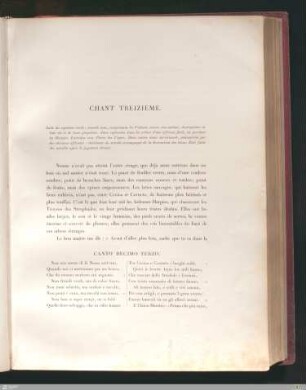 Chant treizième