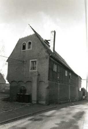 Dresden-Omsewitz, Altomsewitz 18. Bauernhof (1. H. 19. Jh.), ehemalige Remise
