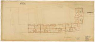 Wohnhausbebauung Elgersburger Straße, Berlin-Schmargendorf: Grundriss Kellergeschoss 1:100
