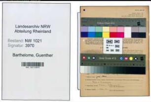 Entnazifizierung Guenther Barthelome , geb. 30.01.1914 (Arzt)