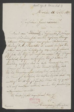 Brief an Zeune : 28.10.1867