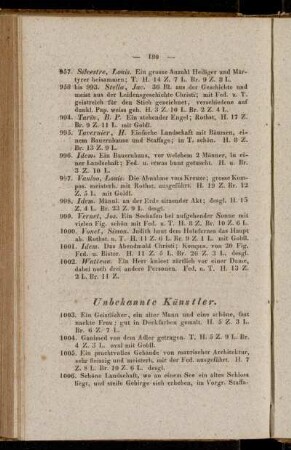 Unbekannte Künstler