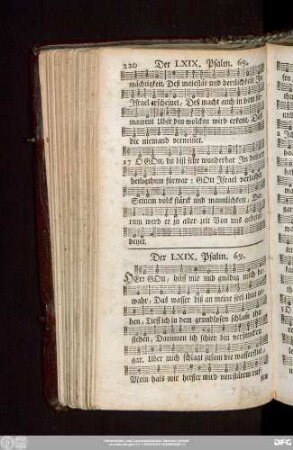 Der LXIX. Psalm. 69.