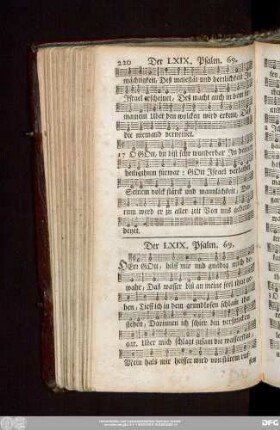 Der LXIX. Psalm. 69.