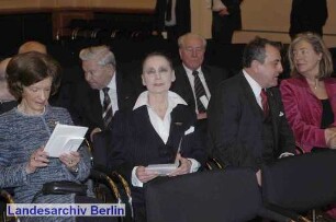 Dr. Johannes Rau, Verleihung der Ehrenbürgerwürde der Stadt Berlin, Berliner Rathaus, Festsaal