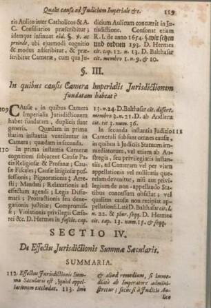 Sectio IV. De Effectu Jurisdictionis Summae Saecularis.