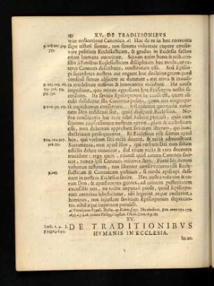 182-200, De Traditionibus Humanis In Ecclesia