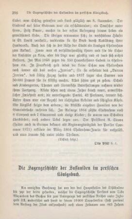 296-316 Die Sagengeschichte der Sassaniden im perischen Königsbuch