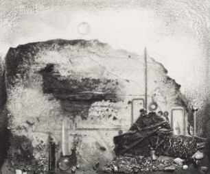Abstrakte Materialkomposition "Landscape "