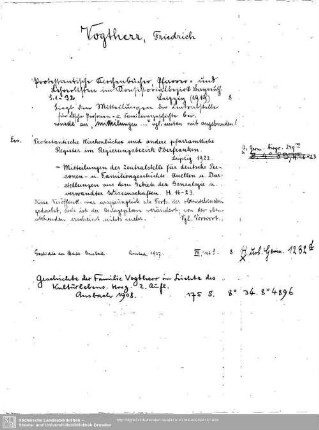 Vogtherr, Friedrich