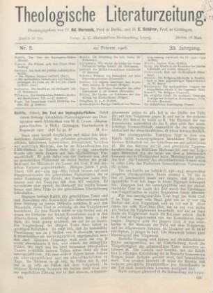 129-132 [Rezension] Rahlfs, Alfred, Der Text des Septuaginta-Psalters