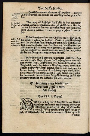 Das XLIII. Capitel.