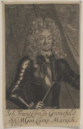 Bildnis des Joh. Franc de Gronsfeld