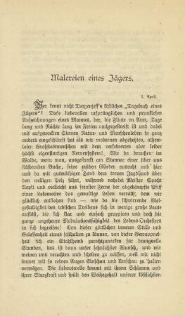 Malereien eines Jägers