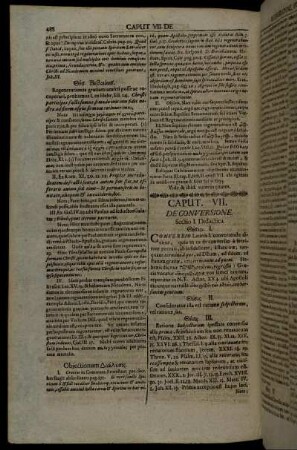 Caput. VII. De Conversione.