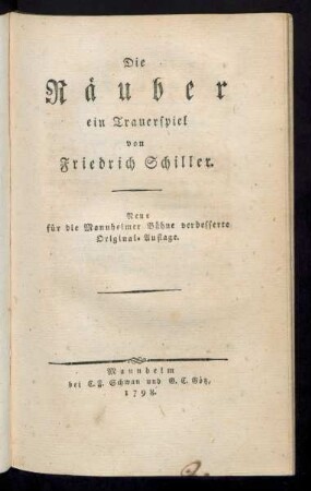 Die Räuber