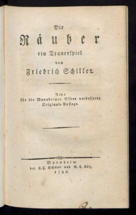 Die Räuber