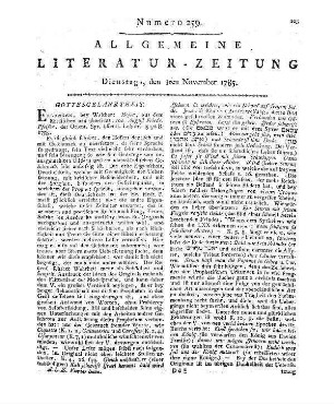 Baumgärtner, A. H.: Geschichte der Götter und vergötterten Helden Griechenlandes und Latiens. H. 2. Erlangen: Walther 1785