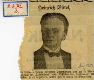 Bötel, Heinrich (1854-1938)