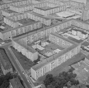 Neubaugebiet in Dresden-Leuben : Blickrichtung Nordwesten