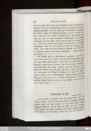 Schleiermacher an Gaß. (Sommer 1821).