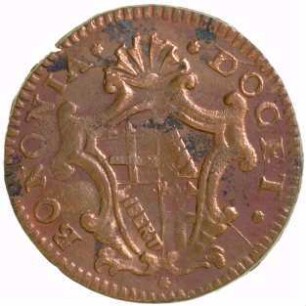 Münze, Mezzo Bolognino, 1/2 Bolognino, 1738