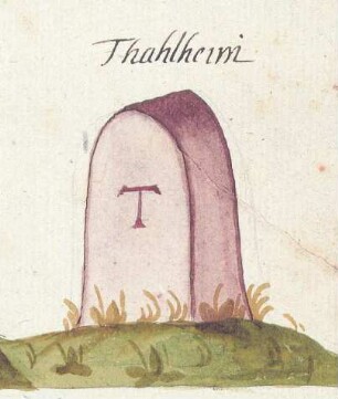 Talheim, Mössingen TÜ (Tübinger Forst, Marksteinzeichen II)