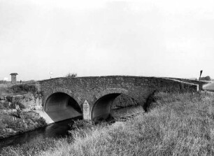 Alte Postbrücke; Heppenheim, Neue Weschnitz (Langwiesendammweg)