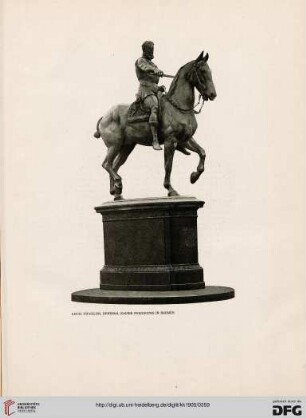 Das Denkmal Kaiser Friedrichs in Bremen