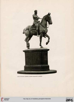 Das Denkmal Kaiser Friedrichs in Bremen
