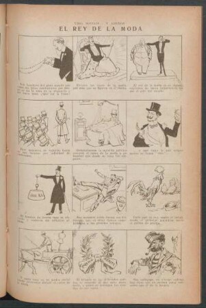 El rey de la moda - [Cómic] : Vida social ... y anexos