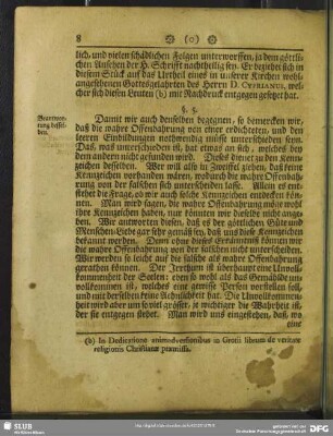 §. 5. Beantwortung desselben